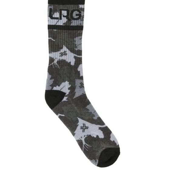 LRG MEN’S SOCKS LEAFY GIRAFFE THREE (3) PACK OF CREW MULTI SOCKS. - Picture 2 of 5